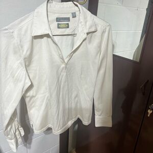 Greg Norman polo in cream